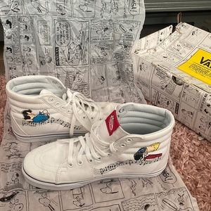 VANS PEANUTS HIGH TOPS